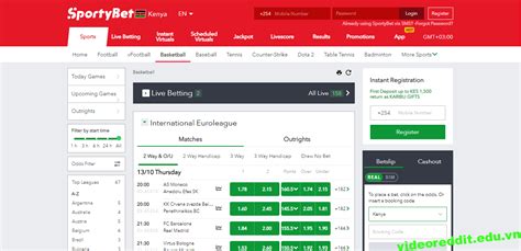sportybet tz login